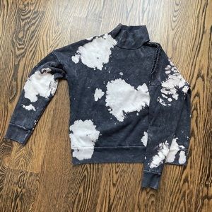 LaMade Tie Dye Sweater Cut Out Shoulder